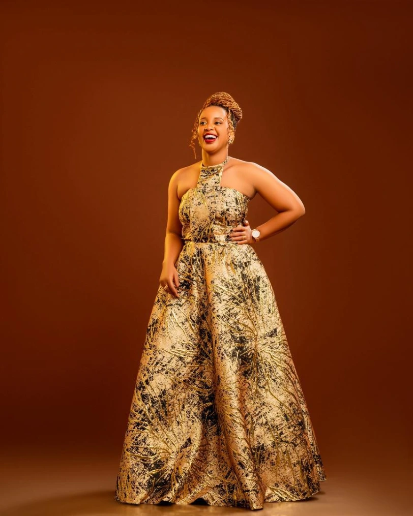 Dress (Gold) (Small)