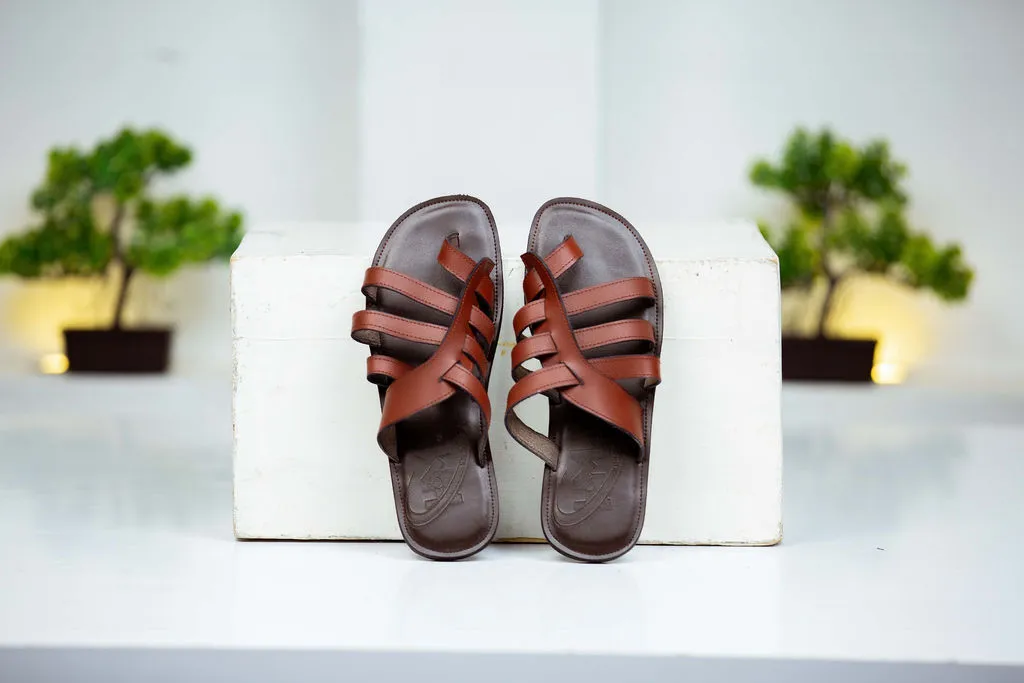 [R1VIG9] Sandal chocolate