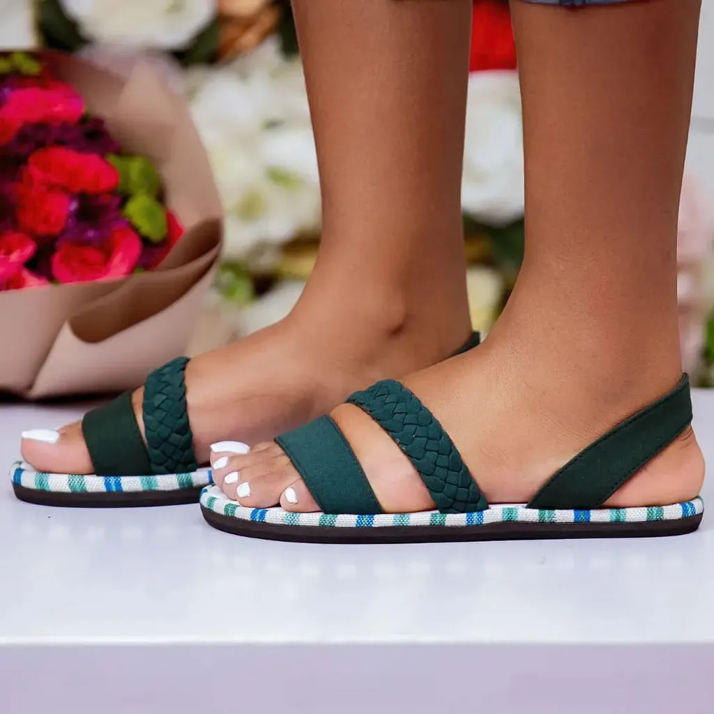 Sandal green comfort