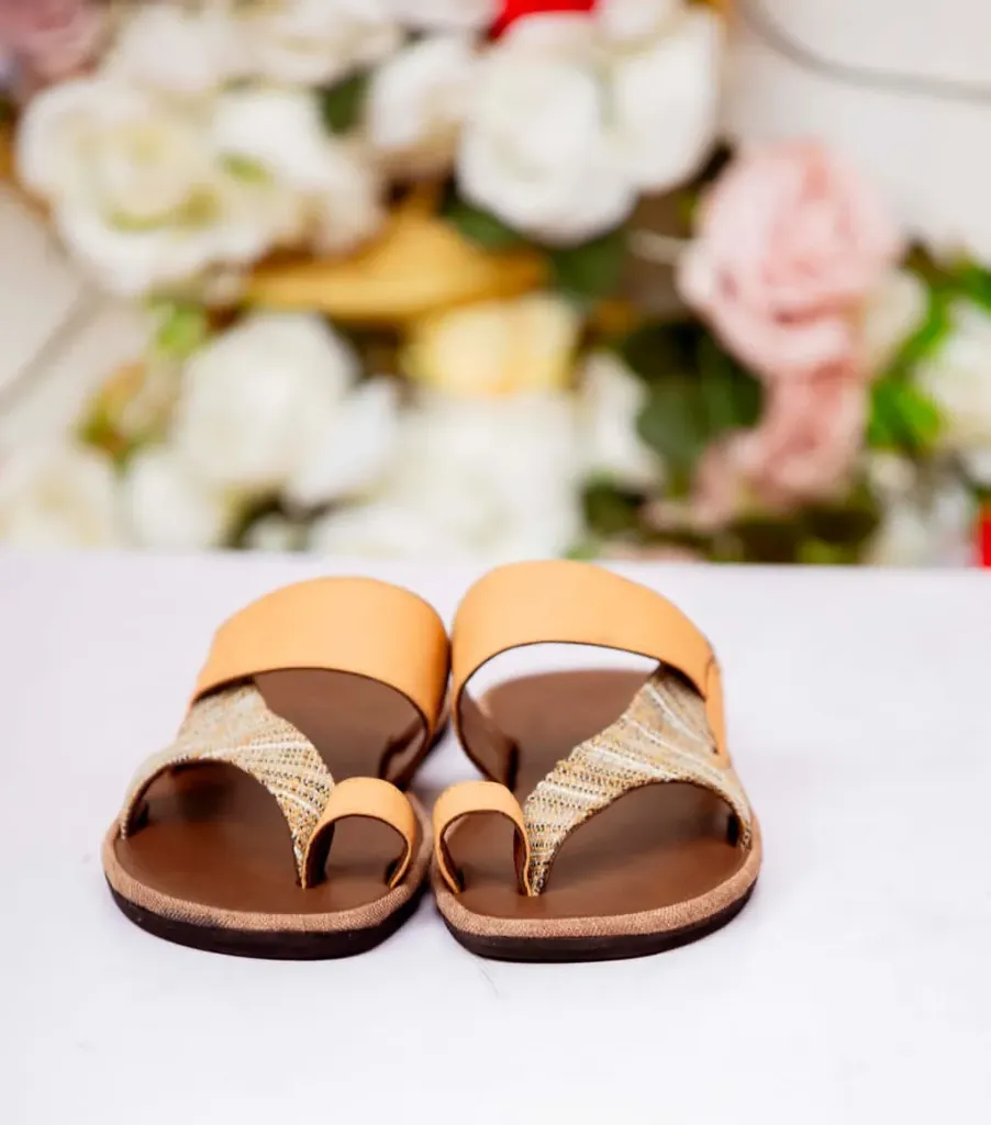 Sandal brown comfort