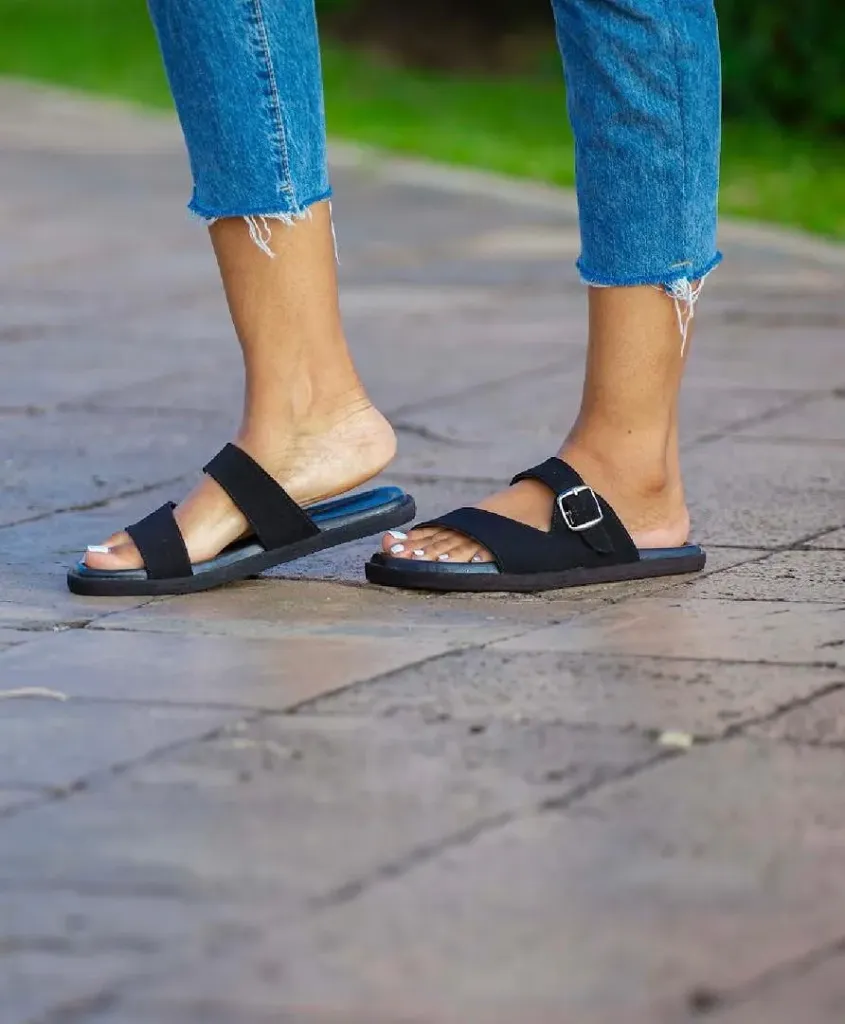 Sandal black comfort
